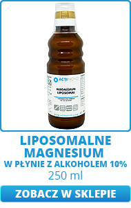 Liposomal Magnesium 700mg w płynie 250ml ActiNovo